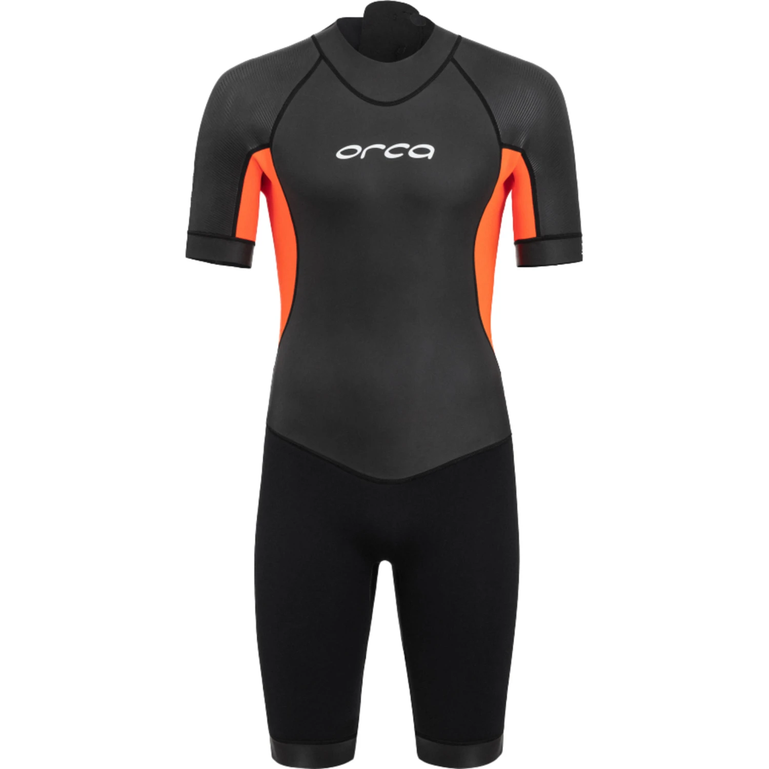 ORCA Mens Vitalis Back Zip Open Water Swim Shorty Wetsuit