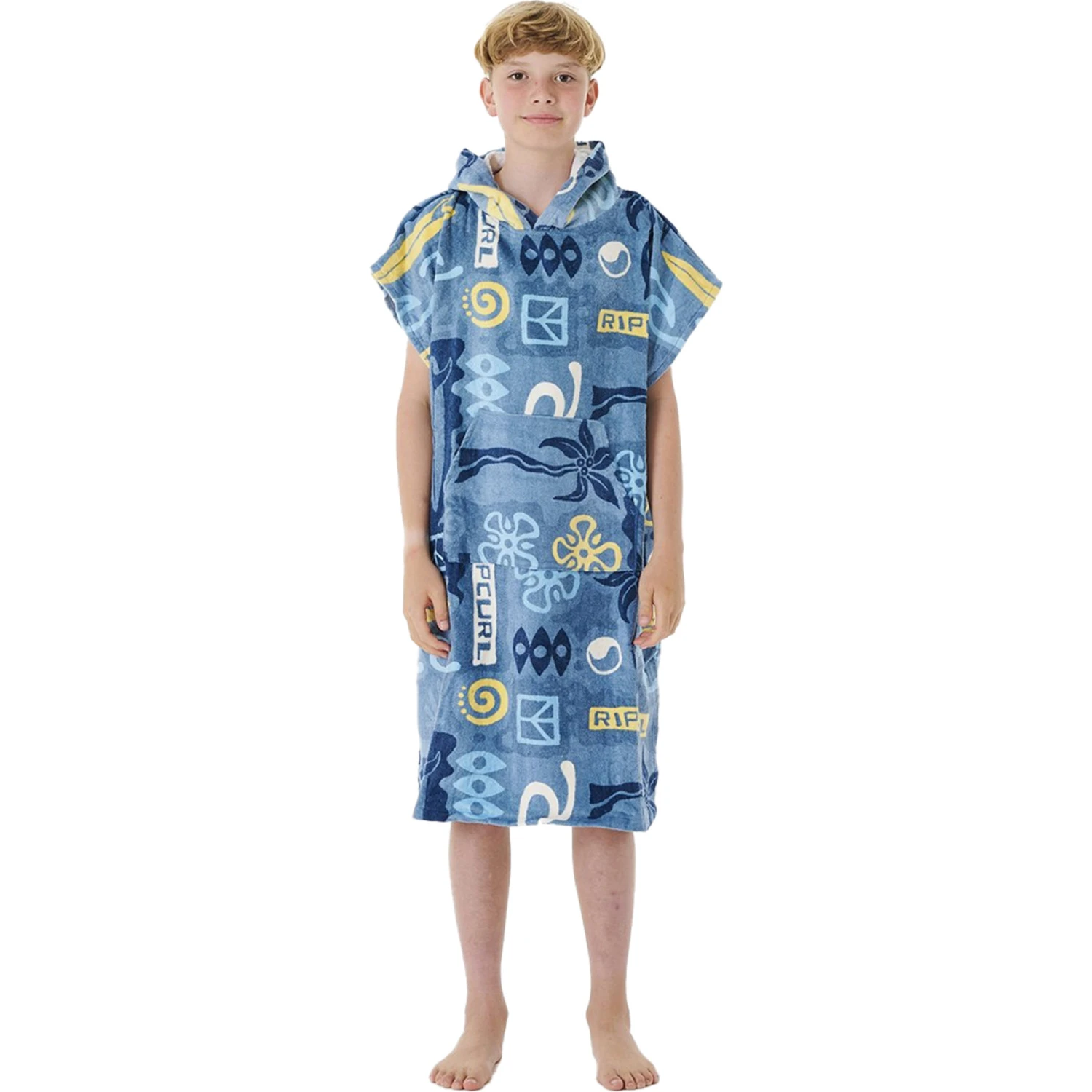 Rip Curl Boys Printed Hooded Towel 1 Rip Curl Boys Printed Hooded Towel