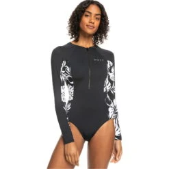 Roxy Womens New Panels Detail Long Sleeve Surf Suit