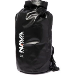 20L Drybag With Backpack Straps -Diving Gear Shop 31763 Nava Performance 20L Drybag With Backpack Straps NAVA002 Black 4.2000x2000