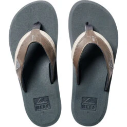 Reef Mens Cushion Dawn Flip Flops -Diving Gear Shop 41308 202220Reef20Mens20Cushion20Dawn20Flip20Flops20CI376620 20Grey20top.2000x2000