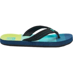 Reef Kids Ahi Flip Flops -Diving Gear Shop 42619 202320Reef20Kids20Flip20Flops20CJ205020 20Aqua20 20Green20Side.2000x2000