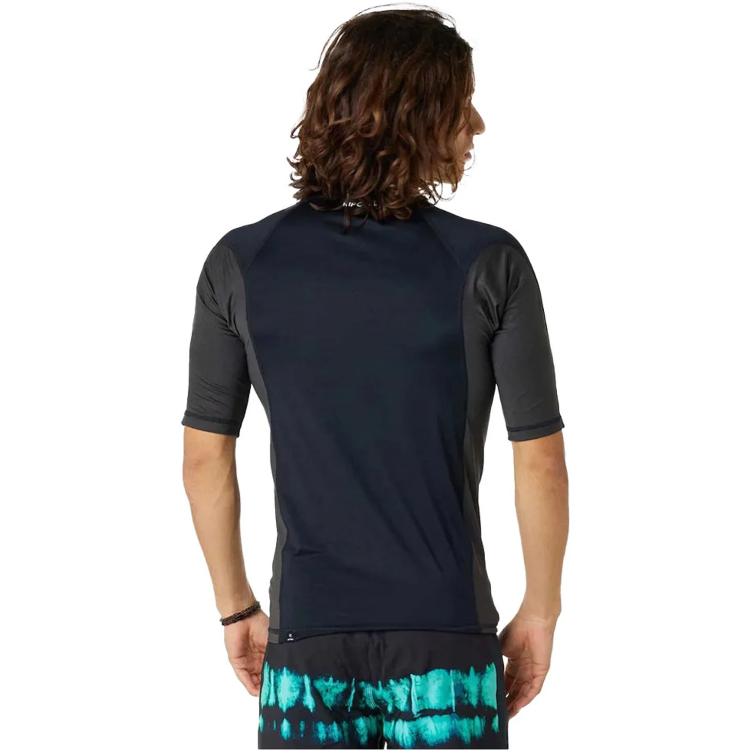 Rip Curl Mens Waves UPF Performance Short Sleeve Rash Vest 2 Rip Curl Mens Waves UPF Performance Short Sleeve Rash Vest - Image 2