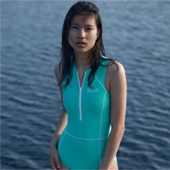 Womens One Piece Front Zip Swimsuit -Diving Gear Shop 45831 202320Wallien20Womens20One20Piece20Front20Zip20Swimsuit2010200320 20Aquamarine20a2.2000x2000