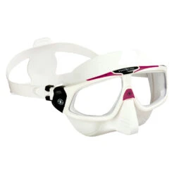 Aqualung Sphera X Mask -Diving Gear Shop Aqua Lung Sphera X Mask raspberry white
