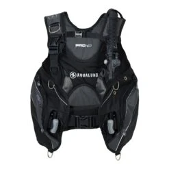 Aqualung Pro HD Men's BCD -Diving Gear Shop BC1660110 ProHDMen BlackGrey 02 front