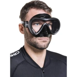 Cressi A1 Mask -Diving Gear Shop CressiA1Mask black3