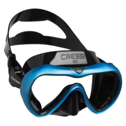 Cressi A1 Mask -Diving Gear Shop CressiA1Mask blue