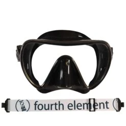 Fourth Element Scout Mask - Black -Diving Gear Shop Fourth Element Scout Mask Black Clarity 2