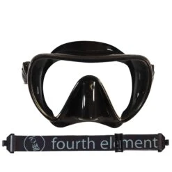 Fourth Element Scout Mask - Black -Diving Gear Shop Fourth Element Scout Mask Black Clarity 3