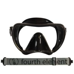 Fourth Element Scout Mask - Black -Diving Gear Shop Fourth Element Scout Mask Black Clarity 4