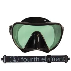Fourth Element Scout Mask - Black -Diving Gear Shop Fourth Element Scout Mask Black Contrast 3