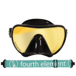 Fourth Element Scout Mask - Black -Diving Gear Shop Fourth Element Scout Mask Black Shield 1