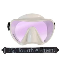 Fourth Element Scout Mask - White -Diving Gear Shop Fourth Element Scout Mask White Enhance 3