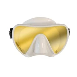 Fourth Element Scout Mask - White -Diving Gear Shop Fourth Element Scout Mask White Sheild
