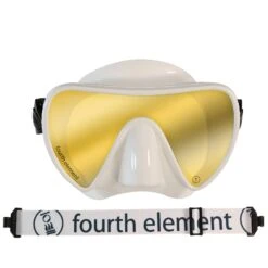 Fourth Element Scout Mask - White -Diving Gear Shop Fourth Element Scout Mask White Sheild 2
