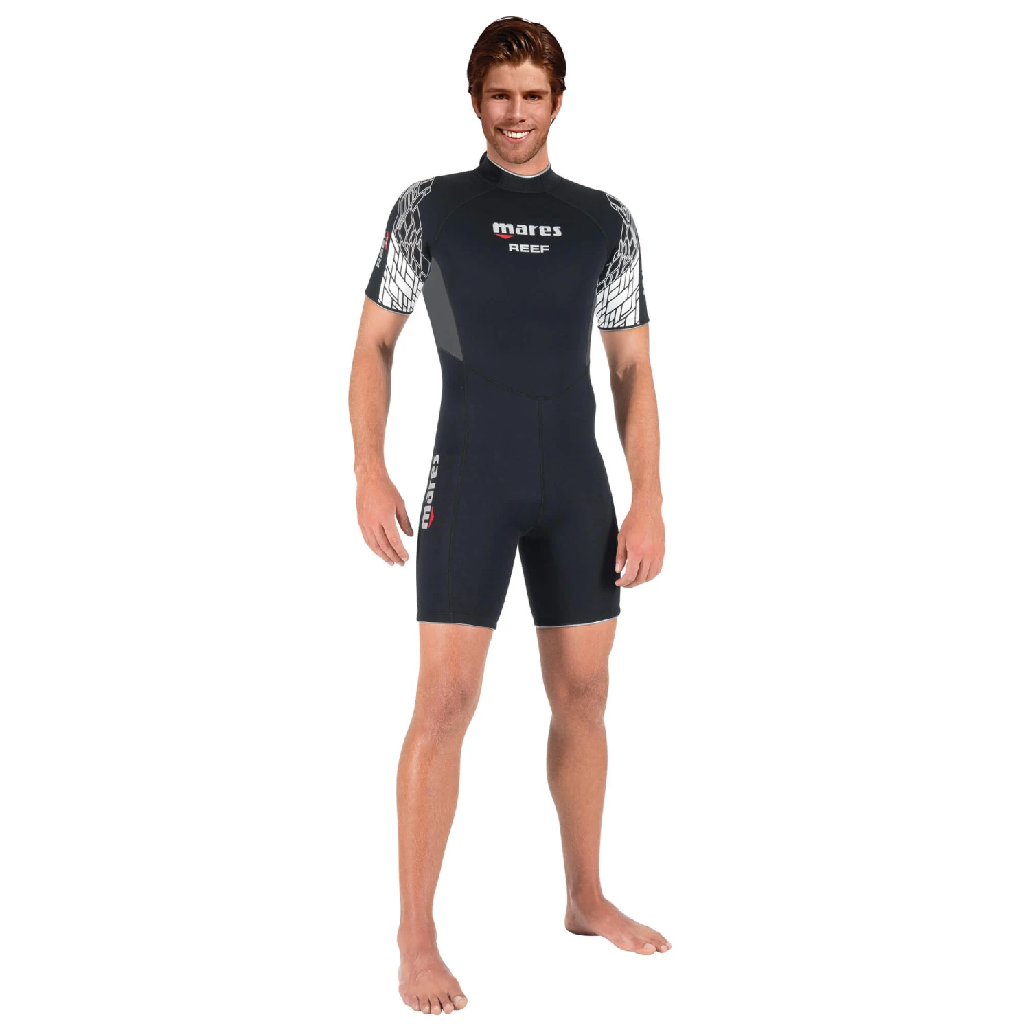 Mares Reef 2.5mm Men's Shorty Wetsuit 1 Mares Reef 2.5mm Men's Shorty Wetsuit