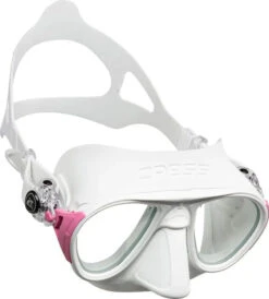 Cressi Calibro Freediving Mask -Diving Gear Shop Masks Calibro White Pink 1 2 WEB 700x 5c2594d5 c997 40da a0c4 8fbb5ef6f92f