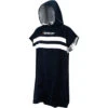 Northcore Beach Basha Stripe Hooded Towel Changing Robe / Poncho