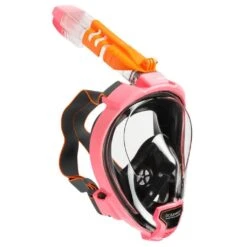 Ocean Reef Aria QR+ Full Face Snorkeling Mask 23 Ocean Reef Aria QR+ Full Face Snorkeling Mask -Diving Gear Shop Ocean Reef Aria QR Full Face Snorkeling Mask pink