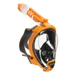 Ocean Reef Aria QR+ Full Face Snorkeling Mask 37 Ocean Reef Aria QR+ Full Face Snorkeling Mask -Diving Gear Shop Ocean reef aria qr full face mask orange