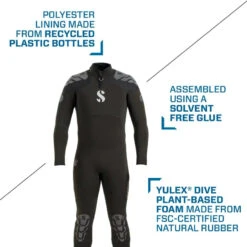 Scubapro Everflex Yulex 7/5 Men's Wetsuit -Diving Gear Shop SP 63768X00 Yulex Steamer M 5 4MM Info 2 b6c7ca23 0bb0 45d2 be95 ea40637ace6f