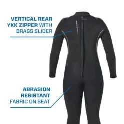 Scubapro Everflex Yulex 5/4 Women's Wetsuit -Diving Gear Shop SP 63769X00 Yulex Steamer W 5 4MM Info 3