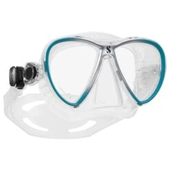 Scubapro Synergy Twin Mask 11 Scubapro Synergy Twin Mask -Diving Gear Shop Scubapro Synergy Twin Mask turquoise clear