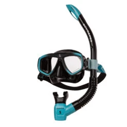 Scubapro Zoom Mask And Snorkel Combo -Diving Gear Shop Scubapro ZOOM mask and snorkel Combo Turquoise Black