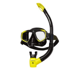 Scubapro Zoom Mask And Snorkel Combo -Diving Gear Shop Scubapro ZOOM mask and snorkel Combo Yellow Black