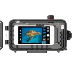 SeaLife SportDiver Underwater Housing For IPhone & Android -Diving Gear Shop SeaLife SportDiver Underwater housing for iPhone rear open