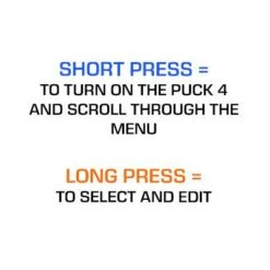 Mares Puck 4 Dive Computer -Diving Gear Shop Short and long press text