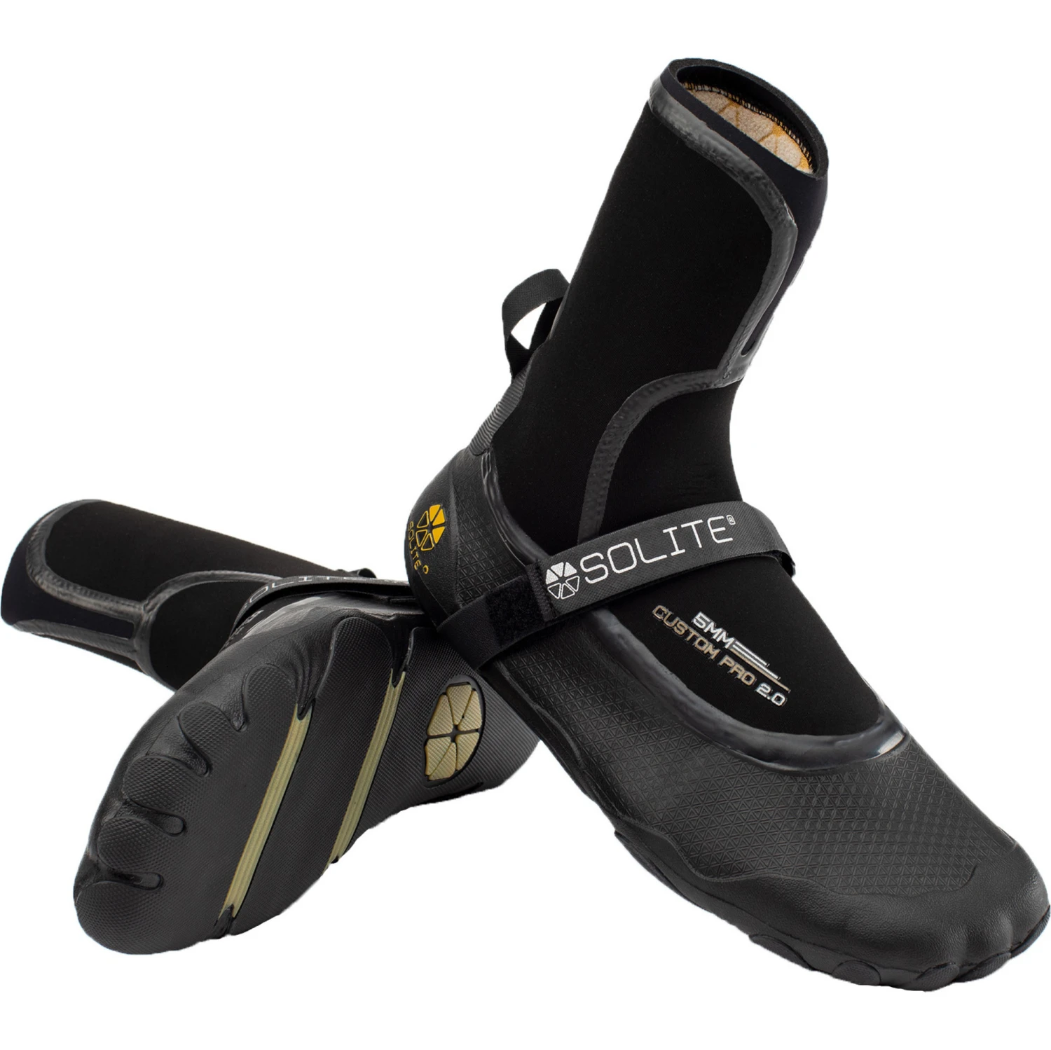 Custom Pro 2.0 5mm Wetsuit Boots 1 Custom Pro 2.0 5mm Wetsuit Boots