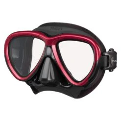 TUSA Intega Mask -Diving Gear Shop TUSA Intega Mask metallic dark red black