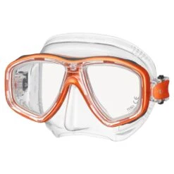 TUSA Freedom Ceos Mask -Diving Gear Shop Tusa Freedom Ceos Mask energy orange