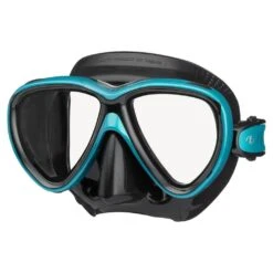 TUSA Freedom One Mask -Diving Gear Shop Tusa Freedom One Mask black ocean green