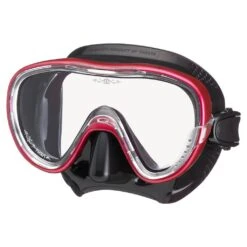 TUSA Freedom Tina Mask -Diving Gear Shop Tusa Freedom Tina Mask black rose pink