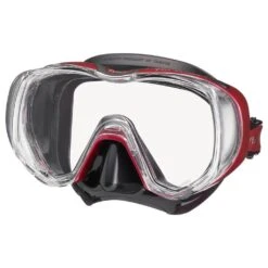 TUSA Freedom Tri-Quest Mask -Diving Gear Shop Tusa Freedom Tri Quest Mask black rose pink