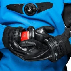 Waterproof Ultima Soft Dry Glove System -Diving Gear Shop Waterproof Ultima Soft Dry Glove System fitted