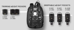 XDeep Weight Pockets -Diving Gear Shop config2