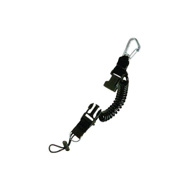 ISC Snappy Coil Steel Lanyard 1 ISC Snappy Coil Steel Lanyard