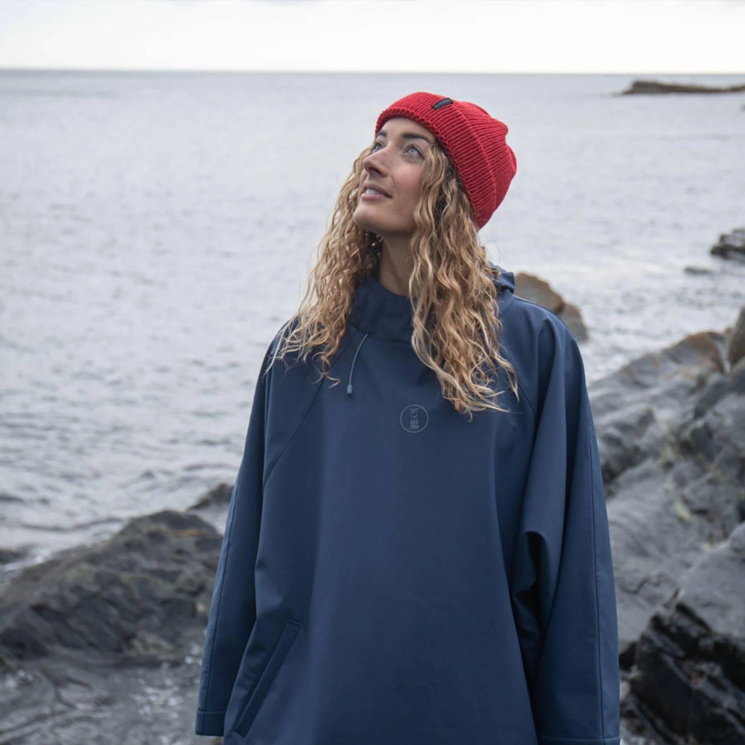 Fourth Element Storm Poncho - Blue 5 Fourth Element Storm Poncho - Blue - Image 5