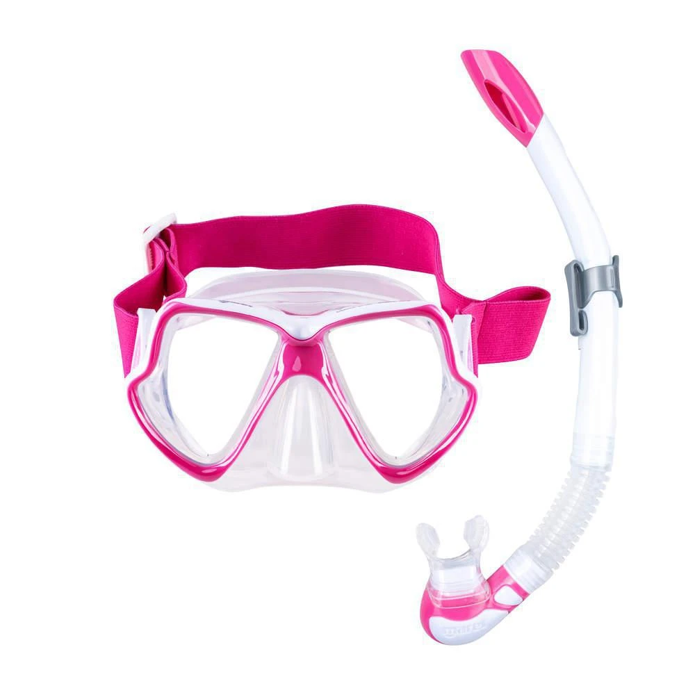 Mares Wahoo Neon Mask And Snorkel Set 1 Mares Wahoo Neon Mask And Snorkel Set