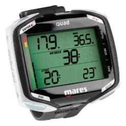 Mares Quad Dive Computer -Diving Gear Shop quad white