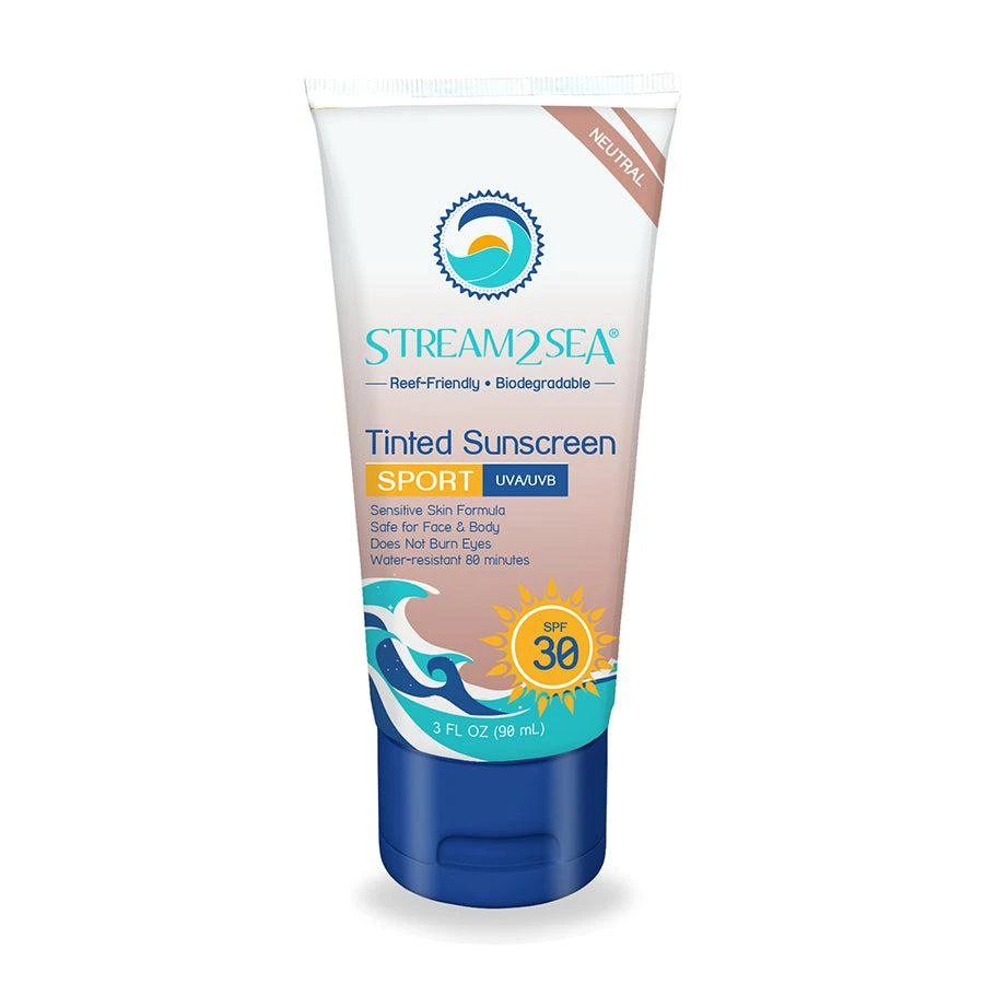 Stream2Sea Eco Tinted Sunscreen For Body Sport - SPF 30 1oz (28.6ml) 1 Stream2Sea Eco Tinted Sunscreen For Body Sport - SPF 30 1oz (28.6ml)