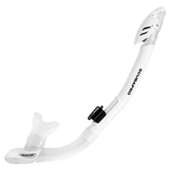 Scubapro Fusion Dry Snorkel -Diving Gear Shop scubapro fusion dry snorkel white