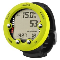 Suunto Zoop Novo Dive Computer -Diving Gear Shop suunto zoop novo lime 3qtr