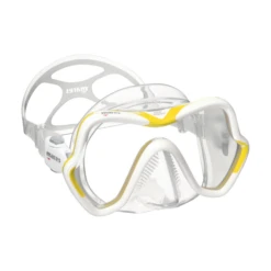 Mares One Vision Mask -Diving Gear Shop white yel